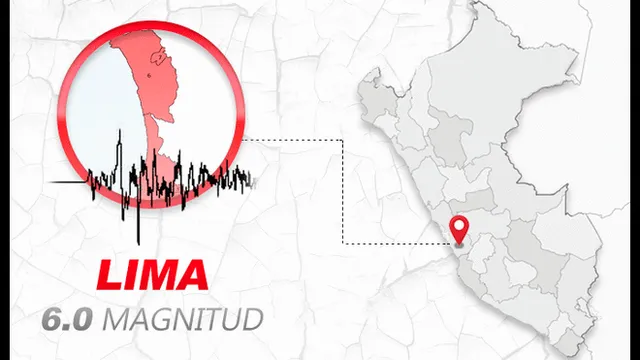 Sismo de 6.0 de magnitud se registró en Cañete.