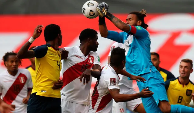 El último partido que disputaron ambas selecciones fue en las Eliminatorias sudamericanas al Mundial de Catar 2022, en el estadio Rodrigo Paz Delgado en Quito. Foto: EFE