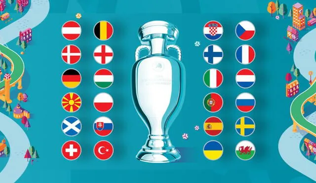 Los octavos de final de la Eurocopa 2021 se jugarán en cuatro días consecutivos. Foto: UEFA