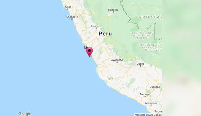 Sismo en Lima se registró en horas de la mañana. Foto: Twitter / Hidrografía Perú