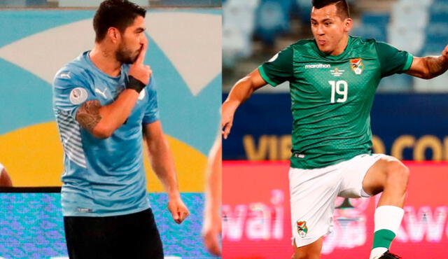 Uruguay y Bolivia se enfrentan por la cuarta fecha de la Copa América. Foto: EFE
