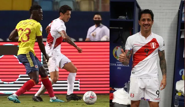 Gianluca Lapadula manifestó su emoción por su primer gol con la selección peruana a través de Twitter. Foto: composición/Twitter