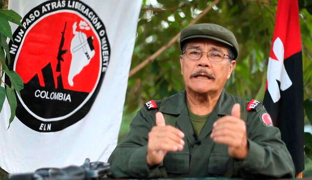 Nicolás Rodríguez Bautista, alias 'Gabino', el comandante del ELN. Foto: EFE