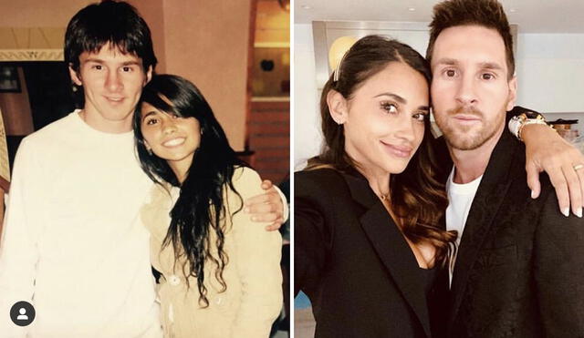 Antonella Roccuzzo y Lionel Messi mantienen una relación amorosa desde la juventud. Foto: Instagram