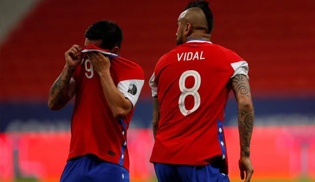 Chile perdió ante Paraguay en la Copa América 2021. Foto: EFE