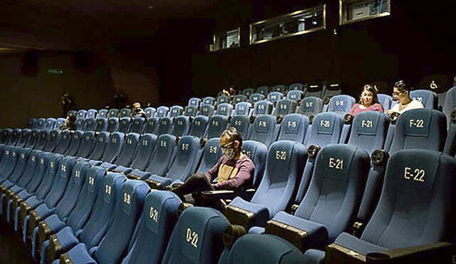 En el tintero. Cines pueden reabrir desde diciembre, pero aguardan un nuevo permiso. Foto: difusión