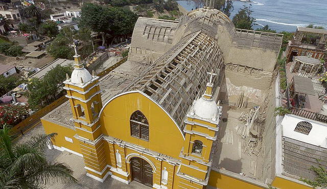 Así luce. La Ermita fue construida en el siglo XVIII. Tras su destrucción en la guerra del Pacífico, fue reconstruida en 1882. Foto: difusión