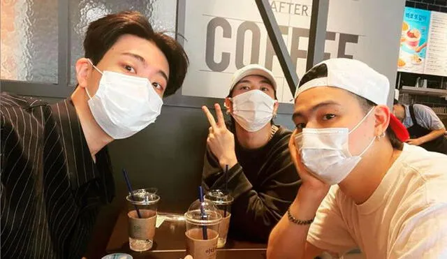 El reencuentro que esperaba Ahgase. JB, Youngjae y Yugyeom reunidos por primera vez. Foto: captura Instagram