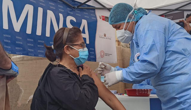 Vacunación en Perú continúa a nivel nacional y se espera pronto entrar a una inmunidad de rebaño. Foto: Jessica Merino/ URPI-LR
