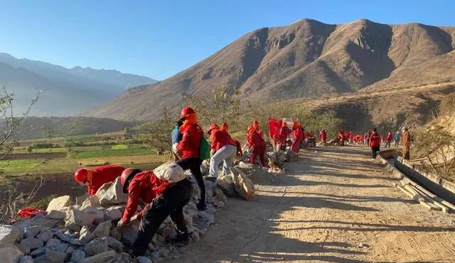 Programa Trabaja Perú brinda empleos temporales a los peruanos más vulnerables durante la pandemia. Foto: Difusión