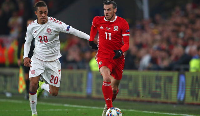 Gales y Dinamarca se enfrentaron en diez ocasiones. La escuadra de Gareth Bale suma cuatro victorias y seis derrotas. Foto: AFP
