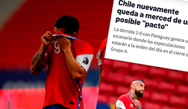 Chile marcha en el tercer puesto con cinco unidades. Foto: EFE/TNT Sports