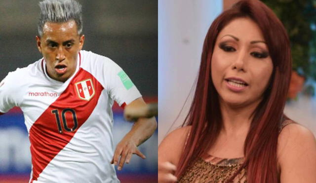 Deysi Araujo afirmó que el mánager del futbolista se comunicó con ella para concretar un encuentro en Brasil. Foto: difusión