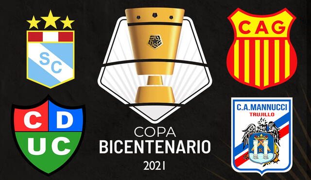 Cuatro equipos lucharán por ser el campeón de la Copa Bicentenario 2021. Foto: Twitter