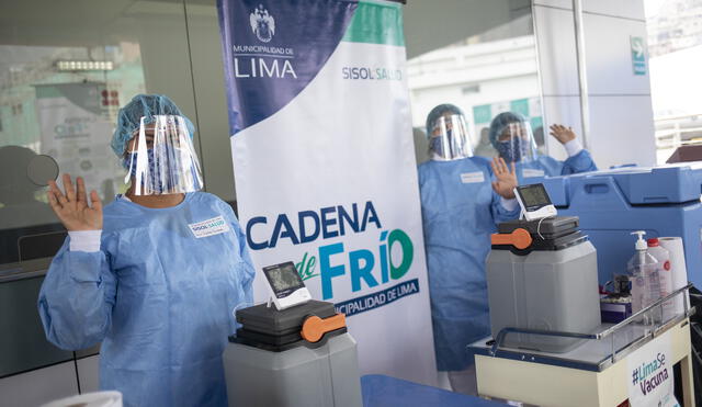 Sisol Salud implementó cuatro cadenas de frío que evitarán retrasos involuntarios Foto: MLL