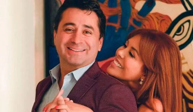 Magaly Medina y Alfredo Zambrano se casaron el 9 de diciembre del 2019. Foto: difusión