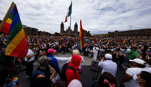 En la edición 43 del evento mexicano, tanto la comunidad LGTBIQ+ como el resto de la ciudadanía se sumaron. Foto: EFE