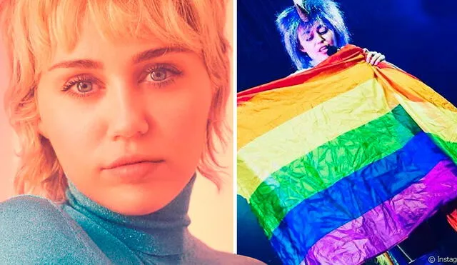 Miley Cyrus es activista por los derechos de la comunidad LGBTQIA +. Foto: Miley Cyrus  / Instagram fans