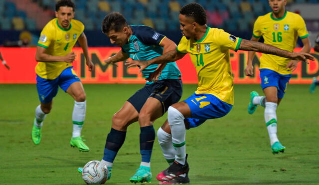 Ecuador vs. Brasil EN VIVO vía El Canal del Fútbol por la Copa América 2021. Foto: Twitter Copa América