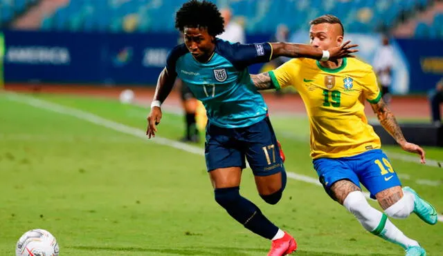 Brasil y Ecuador igualan 1-1 por la Copa América 2021. Foto: EFE