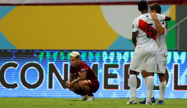 Venezuela no ganó ni un solo partido en la Copa América 2021. Foto: EFE