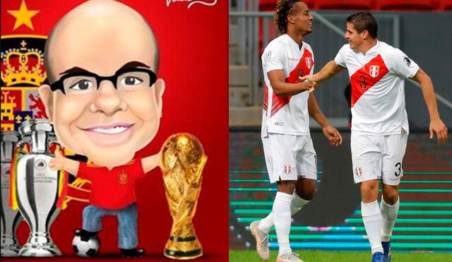 El estadístico español ha mencionado al fútbol peruano en numerosas ocasiones. Foto: composición Mister Chip/EFE