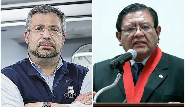 Corvetto y Salas lideran los organismos electorales del Perú, la ONPE y el JNE, respectivamente. Foto: composición/La República/difusión