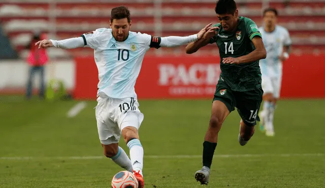 Argentina culmina la fase de grupos frente a Bolivia que se despide hasta la fecha con 0 puntos. Foto: EFE