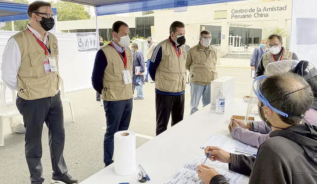 Observadores de la OEA estuvieron presentes en el último proceso electoral de Perú en 2021. Foto: difusión