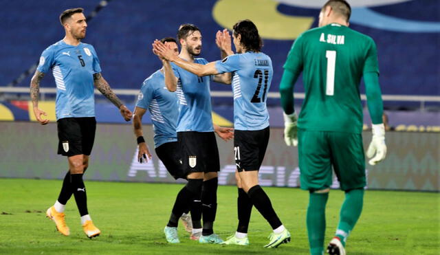 Uruguay y Paraguay se enfrentan por la fecha 5 del Grupo A. Foto: Twitter Selección uruguaya