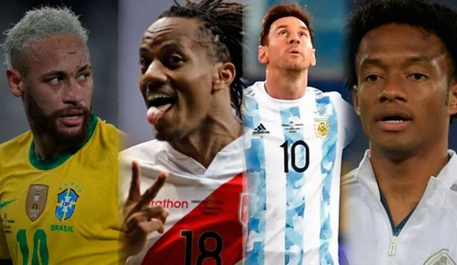 Viernes 2 y sábado 3 se jugarán las llaves de cuartos de final de la Copa América 2021. Foto: composición La República