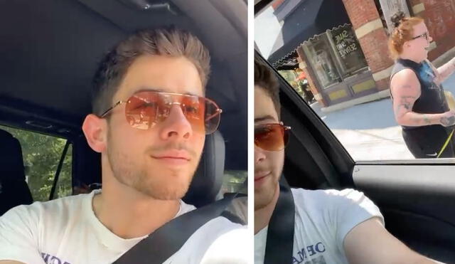El cantante compartió en sus redes sociales un video junto a una fan. Foto: TikTok/Nick Jonas