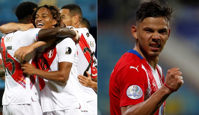 Perú finalizó segundo en el Grupo B, mientras que Paraguay acabó tercero en el A. Foto: composición LR / EFE