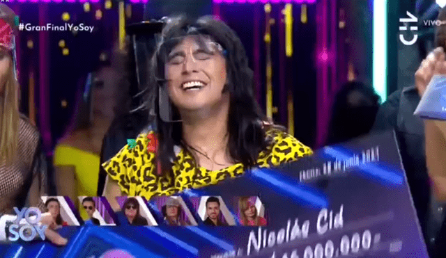 Steve Perry gana Yo soy Chile. Foto: captura/Chilevisión