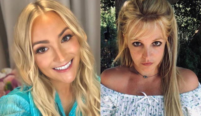 La joven actriz recibió ataques en redes sociales por no intervenir para ayudar a su hermana mayor. Foto: composición Jamie Lynn Spears/Instagram, Britney Spears/Instagram