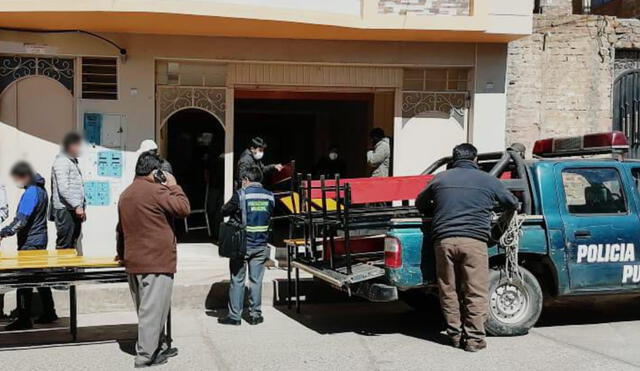 Operativo fue liderado por la subgerencia de Actividades Económicas de la Municipalidad de Puno y la Policía. Foto: PNP