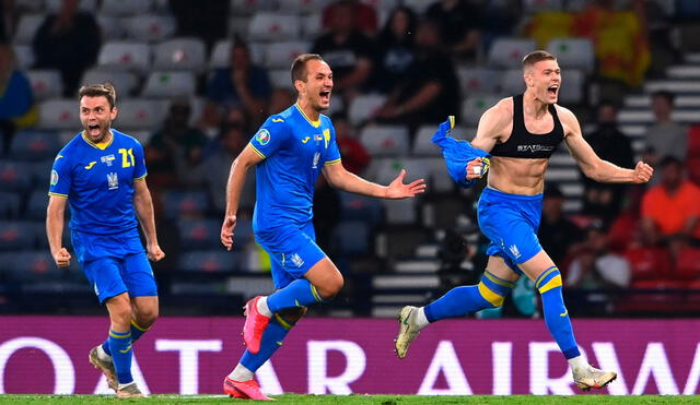Esta es la primera vez que Ucrania se mete entre los ocho mejores de la Eurocopa. Foto: EFE