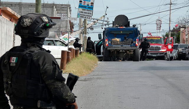 Tamaulipas se ha convertido en el centro de la violencia armada en México, donde mantienen una elevada cantidad de homicidios. Foto: EFE