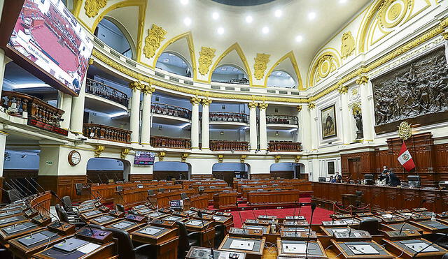 En riesgo. Se vienen días claves en el Legislativo con posible cambio en la Mesa Directiva. Foto: difusión