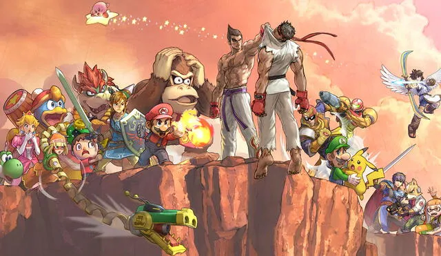 Super Smash Bros Ultimate es un videojuego exclusivo de Nintendo Switch. Foto: Harada_TEKKEN / Twitter