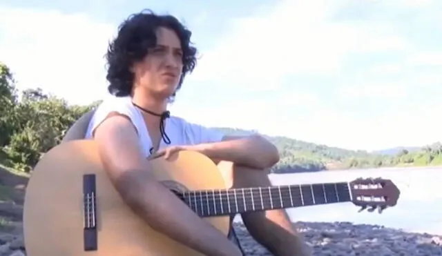 Vasco Madueño es un joven cantante de 19 años. Foto: captura Willax TV.