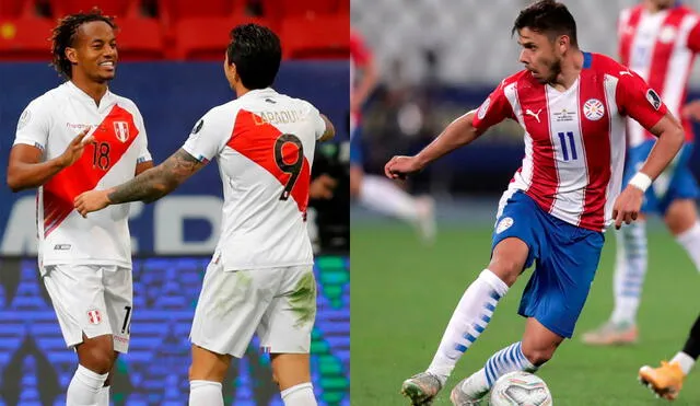 El duelo entre Paraguay vs. Perú definirá al primer clasificado a semifinales. Foto: composición / EFE