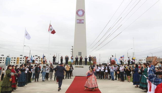 Ceremonia central del Bicentenario del Perú se ejecutará en el Obelisco Perú en la Esperanza. Foto: Enfoque Ciudadano
