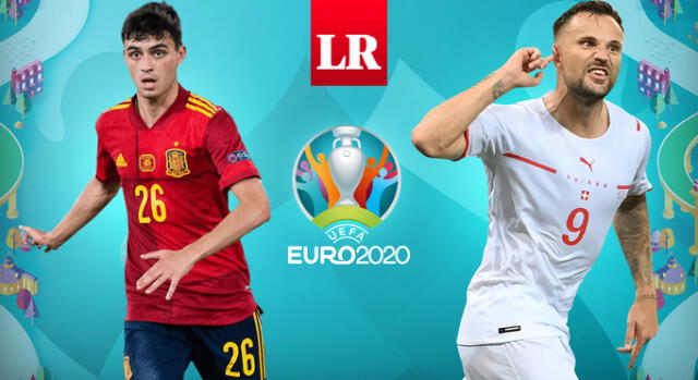 España y Suiza buscarán pasar a las semifinales de la Eurocopa 2021. Foto: composición / La República