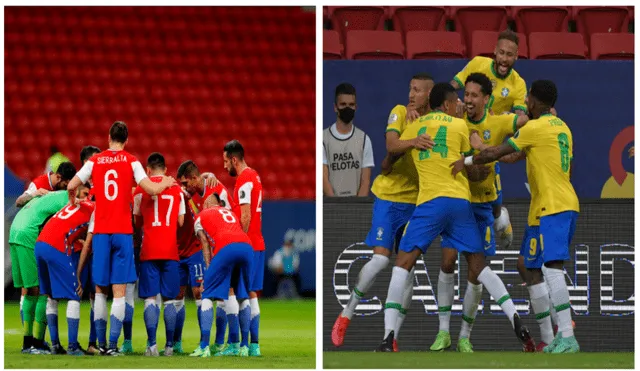 El encuentro más picante de la jornada por las semifinales de la Copa América contará con el retorno de Neymar. Foto: composición AFP/EFE