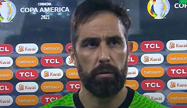 Bravo fue pieza fundamental en la obtención del bicampeonato chileno de Copa América en 2015 y 2016. Foto: captura DirecTV Sports