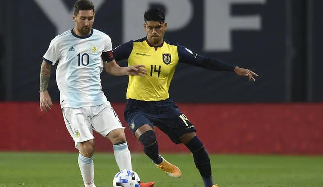 Argentina y Ecuador definirán al último semifinalista de la Copa América 2021 desde las 8:00 p.m. (hora peruana) de este sábado. Foto: AFP