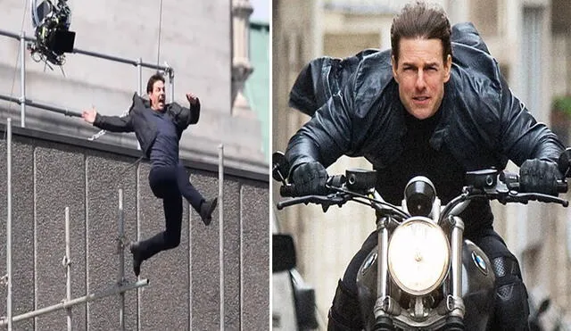 Tom Cruise es su propio doble de acción en arriesgadas tomas. Foto: composición/La República