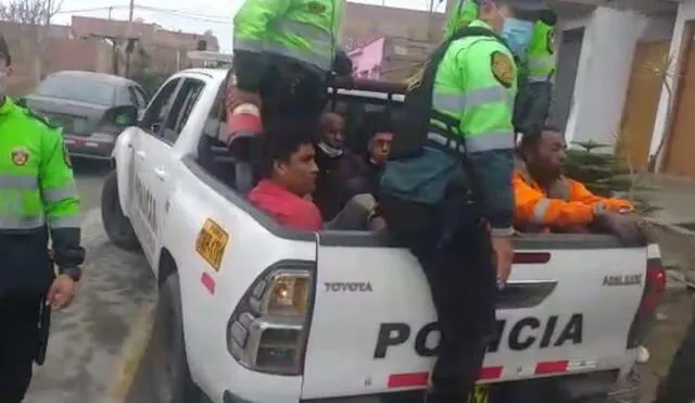 Los detenidos fueron llevados a la comisaría de Mateo Pumacahua. Foto: Municipalidad de Surco