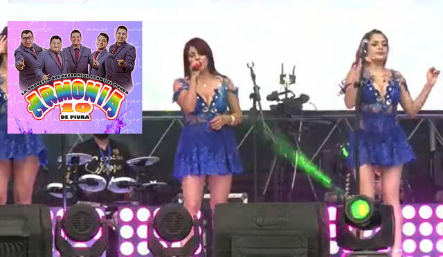 Corazón Serrano volvió a cantar con público en Perú con la autorización del Ministerio de Salud. Foto: captura de Facebook